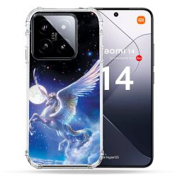 Coque Renforcée Pour Xiaomi 14 Fantastique Licorne Céleste