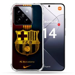 Coque Renforcée Pour Xiaomi 14 Foot FC Barcelone Vintage