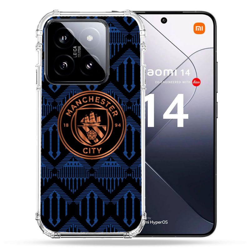 Coque Renforcée Pour Xiaomi 14 Foot Manchester City