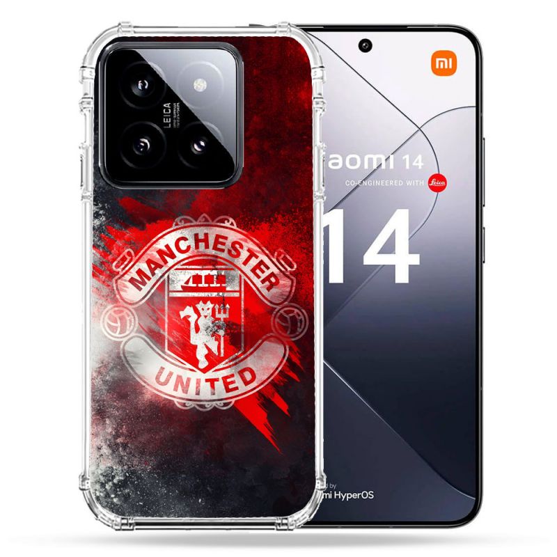 Coque Renforcée Pour Xiaomi 14 Foot Manchester United
