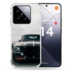 Coque Renforcée Pour Xiaomi 14 Ford Mustang GT500 Vintage