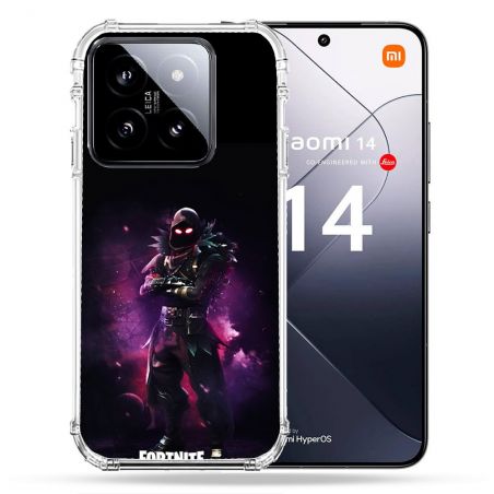 Coque Renforcée Pour Xiaomi 14 Fortnite Raven