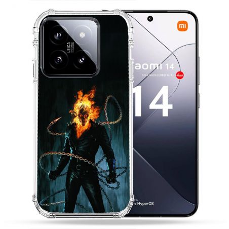 Coque Renforcée Pour Xiaomi 14 Ghost Rider