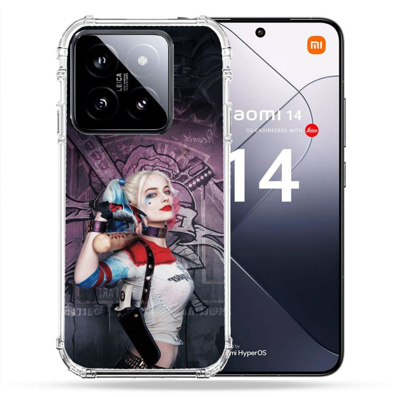 Coque Renforcée Pour Xiaomi 14 Harley Quinn Batte