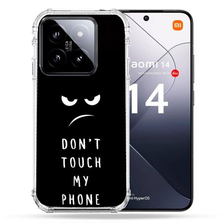 Coque Renforcée Pour Xiaomi 14 Humour Don't Touch