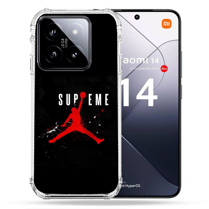 Coque Renforcée Pour Xiaomi 14 Jordan Supreme Noir