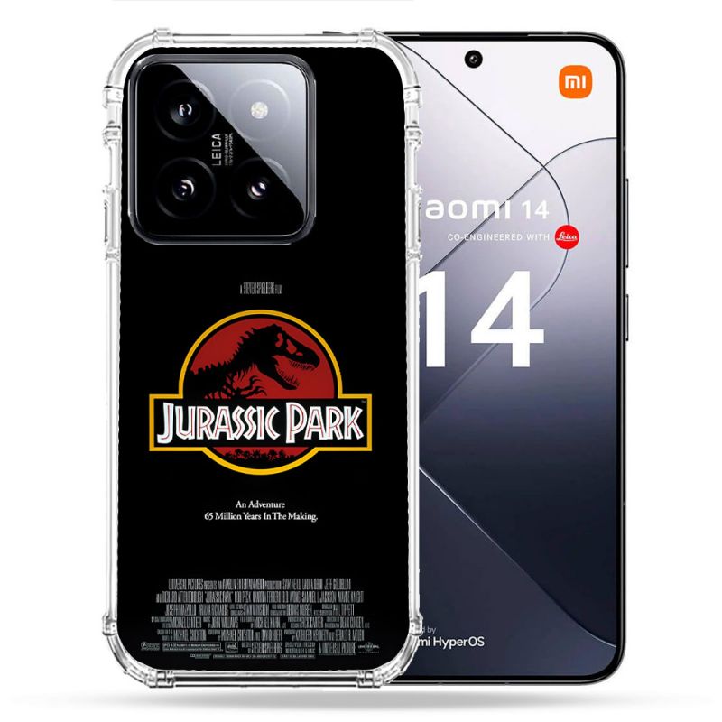 Coque Renforcée Pour Xiaomi 14 Jurassic Park Affiche