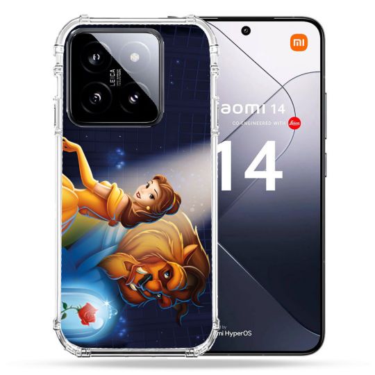 Coque Renforcée Pour Xiaomi 14 La Belle et La Bête