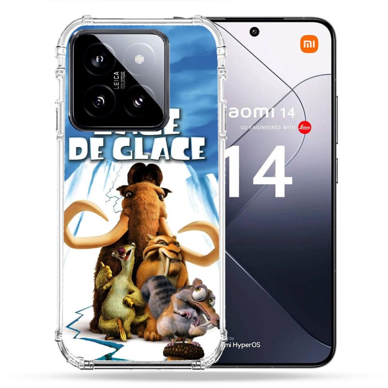 Coque Renforcée Pour Xiaomi 14 L'âge de Glace Affiche