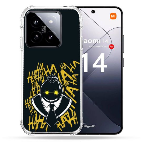 Coque Renforcée Pour Xiaomi 14 Manga Assassination Classroom Kuro Noir