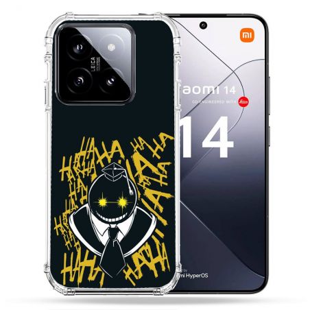 Coque Renforcée Pour Xiaomi 14 Manga Assassination Classroom Kuro Noir