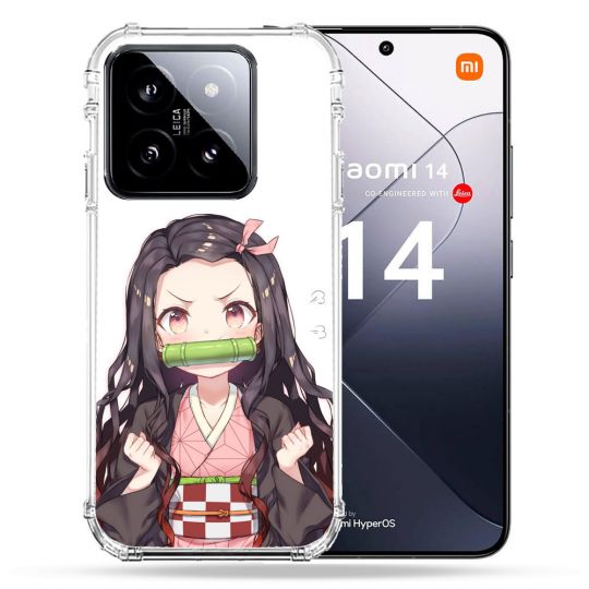 Coque Renforcée Pour Xiaomi 14 Manga Demon Slayer Nezuko