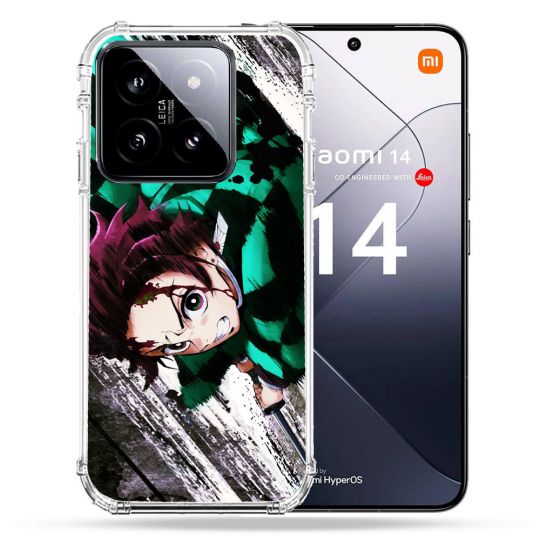 Coque Renforcée Pour Xiaomi 14 Manga Demon Slayer Tanjiro