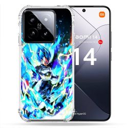 Coque Renforcée Pour Xiaomi 14 Manga Dragon Ball Vegeta Bleu