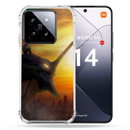 Coque Renforcée Pour Xiaomi 14 Manga Evangelion