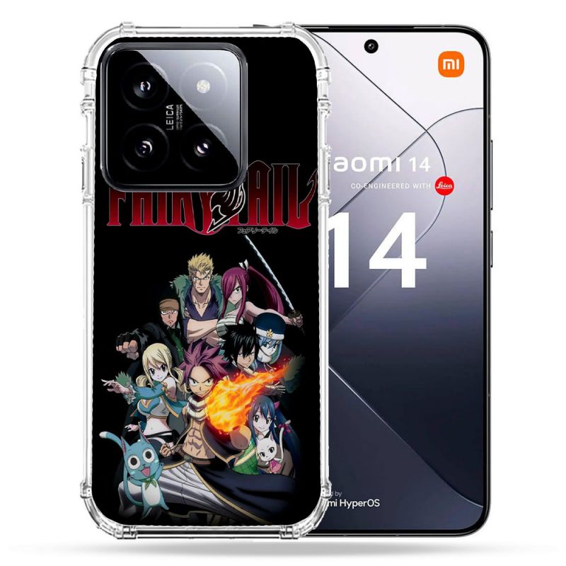 Coque Renforcée Pour Xiaomi 14 Manga Fairy Tail Logo Team