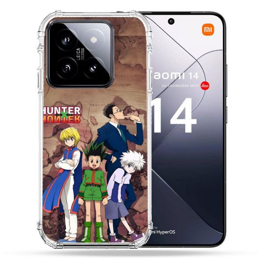 Coque Renforcée Pour Xiaomi 14 Manga Hunter X Hunter Vintage