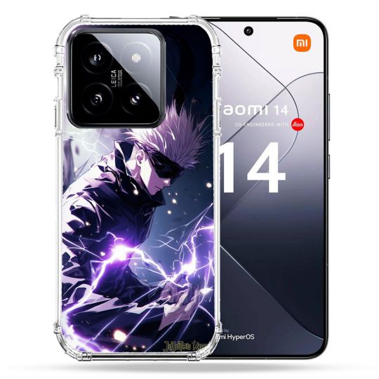 Coque Renforcée Pour Xiaomi 14 Manga Jujutsu Kaisen Gojo Saturo