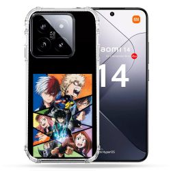 Coque Renforcée Pour Xiaomi 14 Manga My Hero Academia Noir
