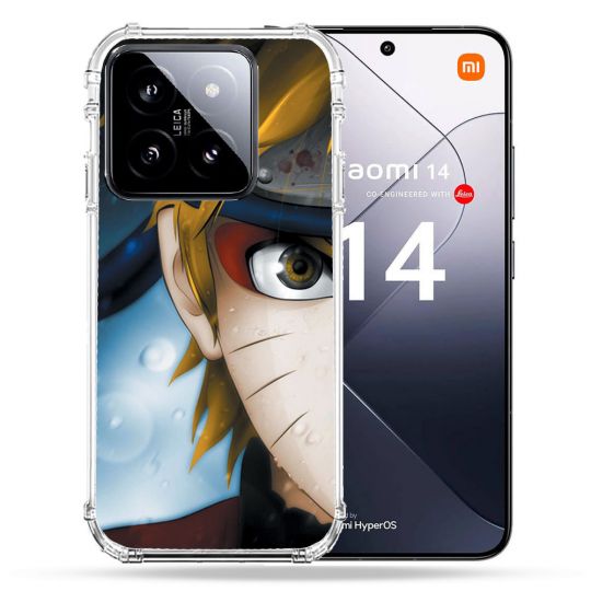 Coque Renforcée Pour Xiaomi 14 Manga Naruto Blanc