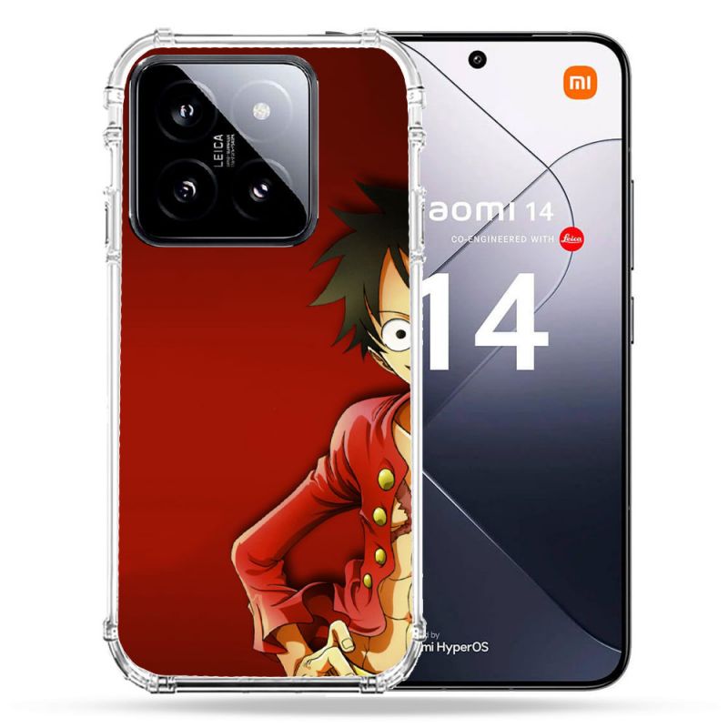 Coque Renforcée Pour Xiaomi 14 Manga One Piece Luffy