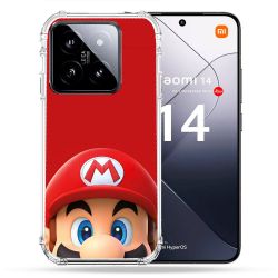 Coque Renforcée Pour Xiaomi 14 Mario Rouge