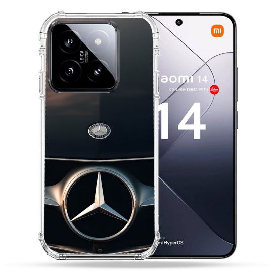 Coque Renforcée Pour Xiaomi 14 Mercedes Calendre