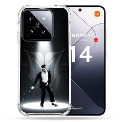 Coque Renforcée Pour Xiaomi 14 Michael Jackson Noir