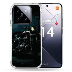 Coque Renforcée Pour Xiaomi 14 Moto Harley Vintage