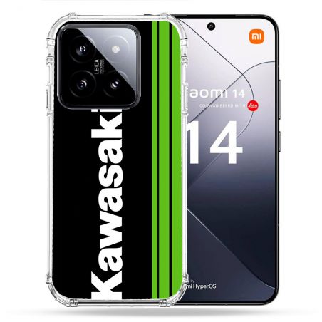 Coque Renforcée Pour Xiaomi 14 Moto Kawasaki