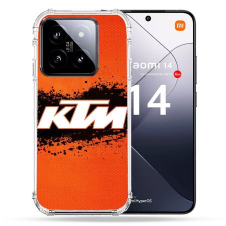 Coque Renforcée Pour Xiaomi 14 Moto KTM