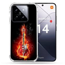 Coque Renforcée Pour Xiaomi 14 Musique Guitare Electrique