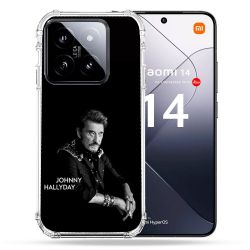 Coque Renforcée Pour Xiaomi 14 Musique Johnny Hallyday Noir