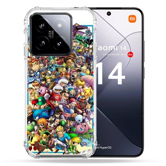 Coque Renforcée Pour Xiaomi 14 Nintendo