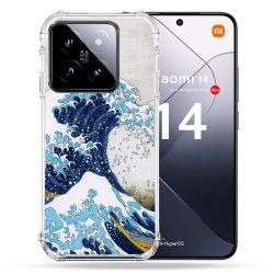 Coque Renforcée Pour Xiaomi 14 Peinture La Grande Vague