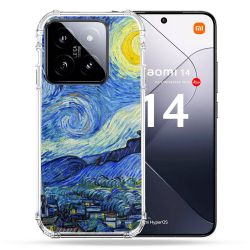 Coque Renforcée Pour Xiaomi 14 Peinture La nuit étoilée