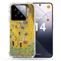 Coque Renforcée Pour Xiaomi 14 Peinture Le Baiser