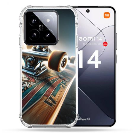 Coque Renforcée Pour Xiaomi 14 Planche Skate