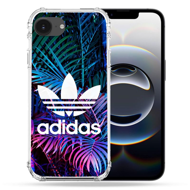 Coque Renforcée Pour Iphone 16e Adidas Palmier