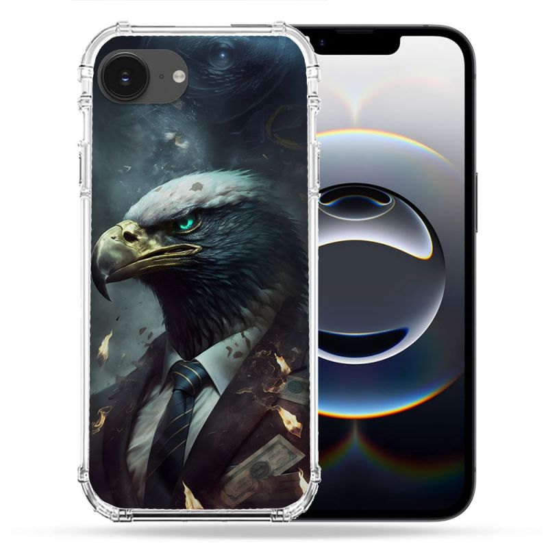 Coque Renforcée Pour Iphone 16e Animal Aigle Business