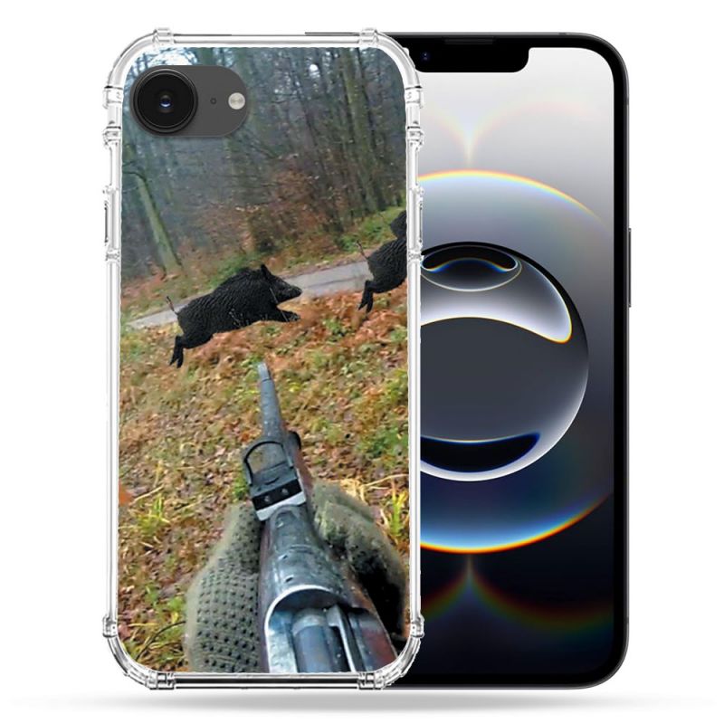 Coque Renforcée Pour Iphone 16e Chasse Vision Tir
