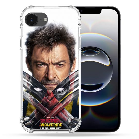 Coque Renforcée Pour Iphone 16e Deadpool Affiche