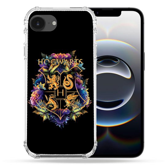 Coque Renforcée Pour Iphone 16e Harry Potter Hogwarts