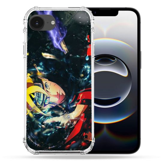 Coque Renforcée Pour Iphone 16e Manga Boruto Eclair
