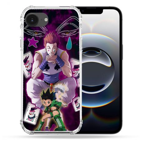 Coque Renforcée Pour Iphone 16e Manga Hunter X Hunter Hisoka