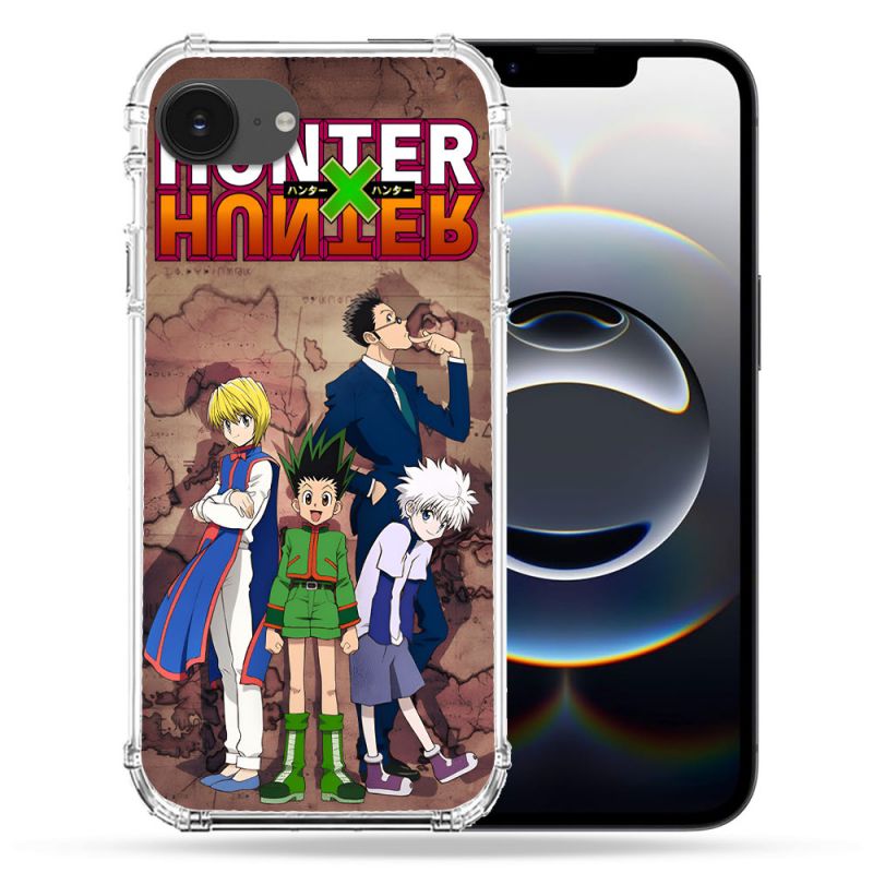 Coque Renforcée Pour Iphone 16e Manga Hunter X Hunter Vintage