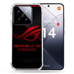 Coque Renforcée Pour Xiaomi 14 ROG Rouge