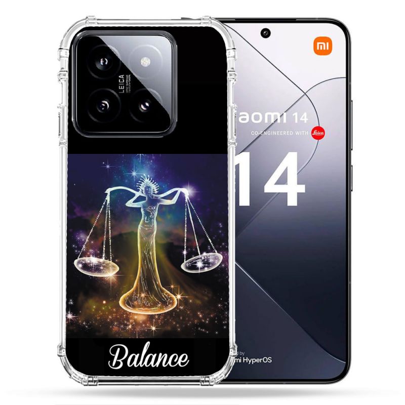 Coque Renforcée Pour Xiaomi 14 Signe Zodiaque 2 Balance