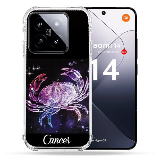 Coque Renforcée Pour Xiaomi 14 Signe Zodiaque 2 Cancer