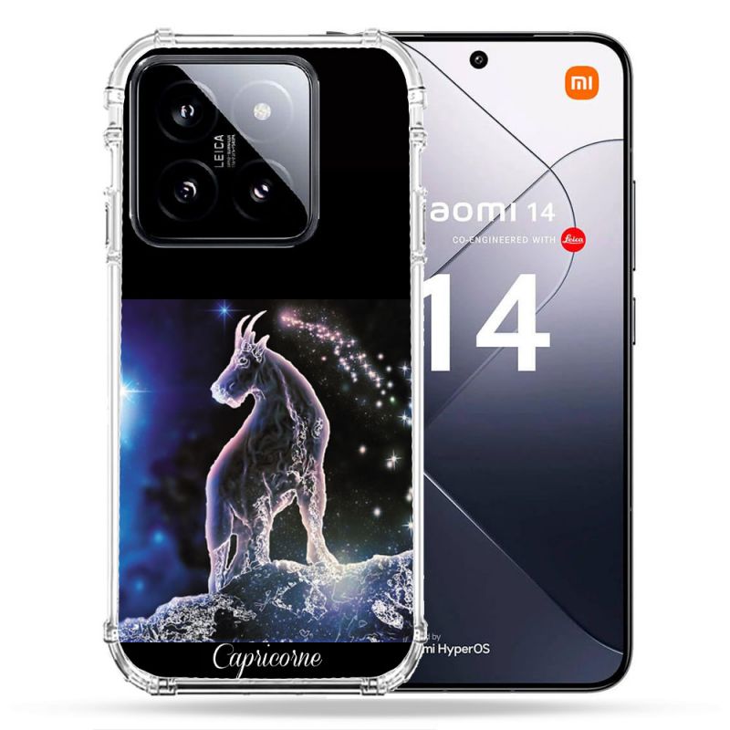Coque Renforcée Pour Xiaomi 14 Signe Zodiaque 2 Capricorne